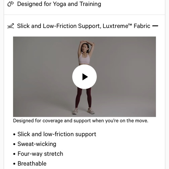 Lululemon Red Energy Bra size 6 NWT 🎈 - Picture 5 of 9